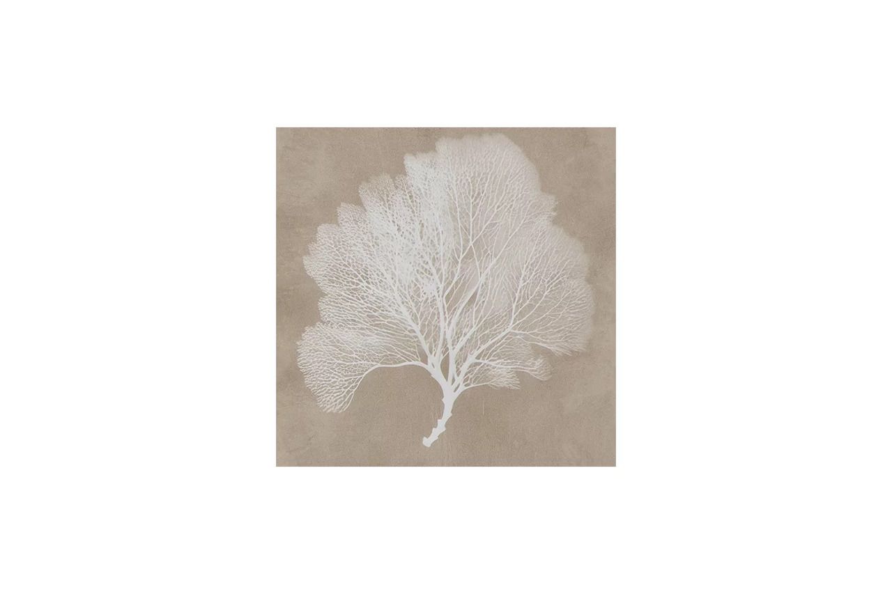 Hendridge Wall Art Set of 3 In White and Taupe A8000486