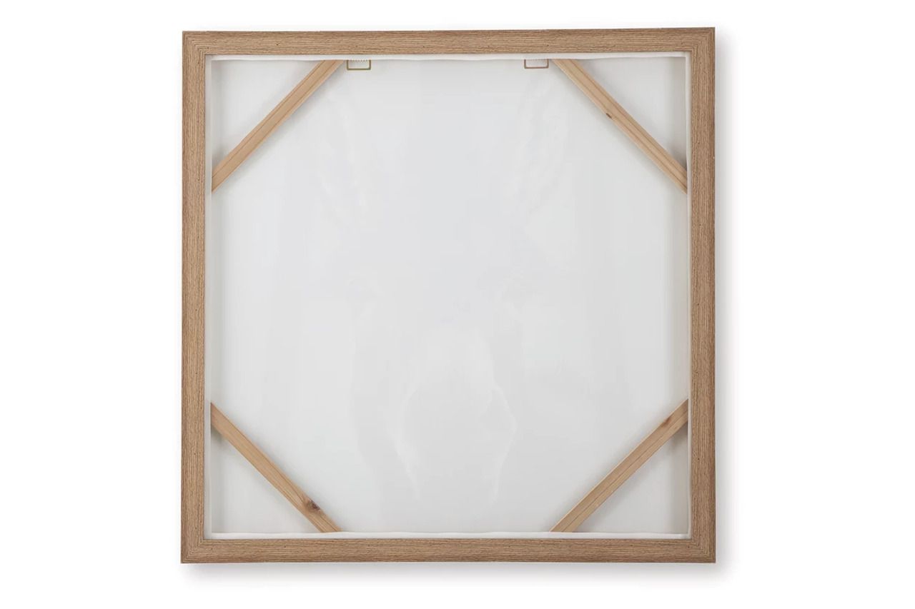 Landerton Wall Art In Blue/White/Brown A8000488
