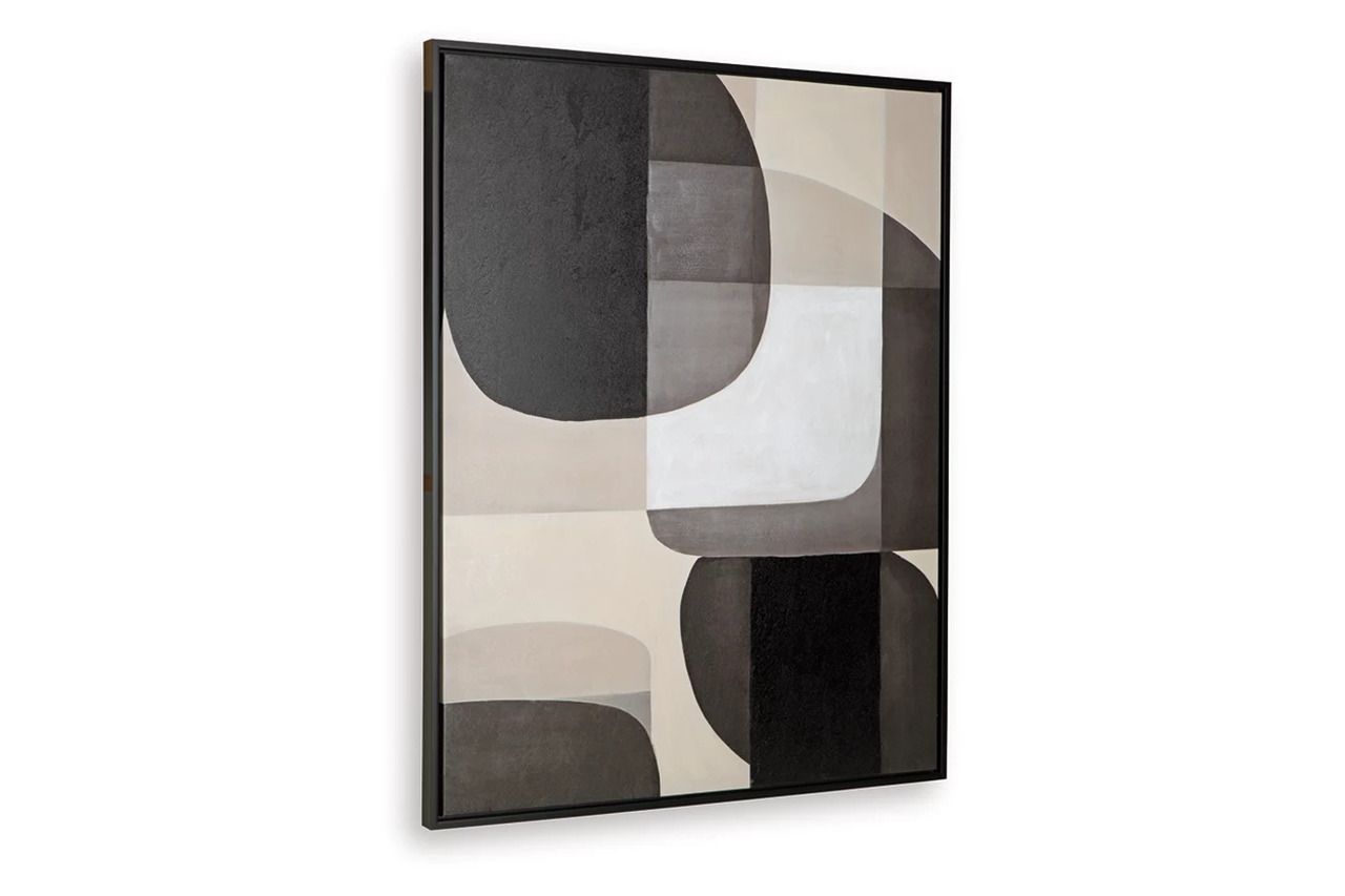 Kesleigh Wall Art In Black and White A8000495
