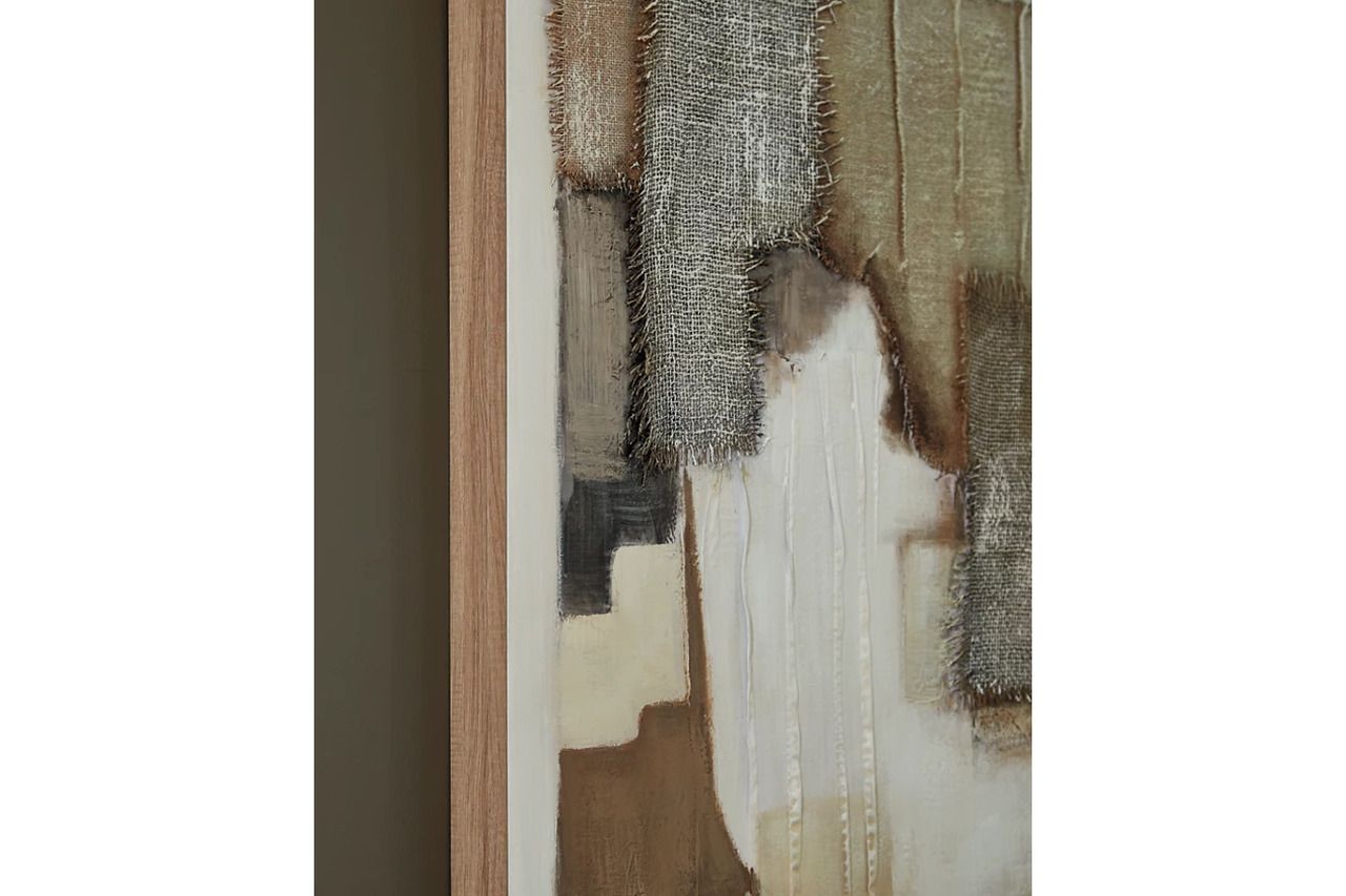 Wylander Wall Art In Tan/Brown/Gray A8000497