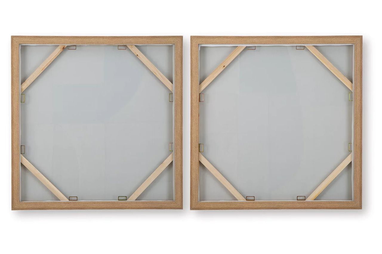 Bexlen Wall Art Set of 2 In Tan/Taupe/Black A8000498