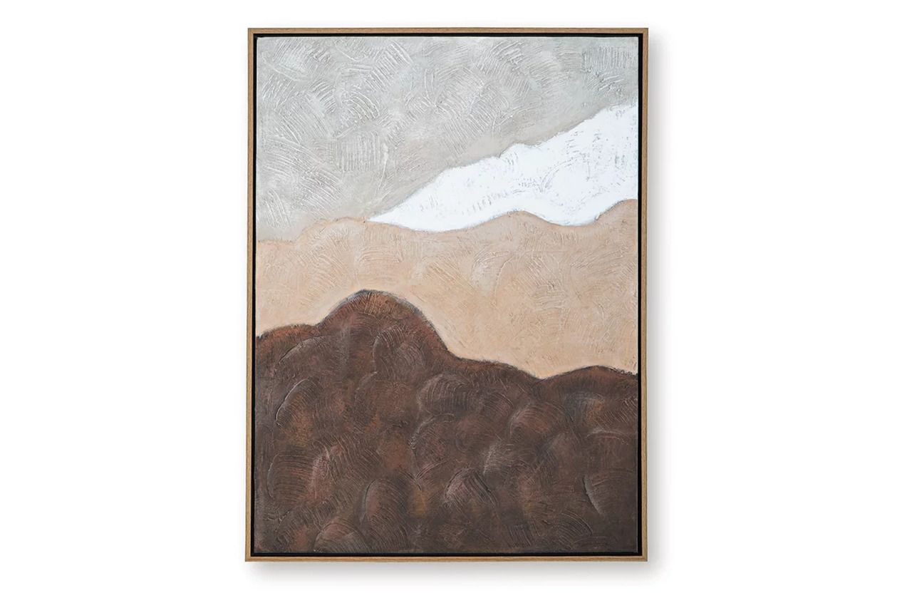 Fanthorne Wall Art In Tan/Brown/White A8000500