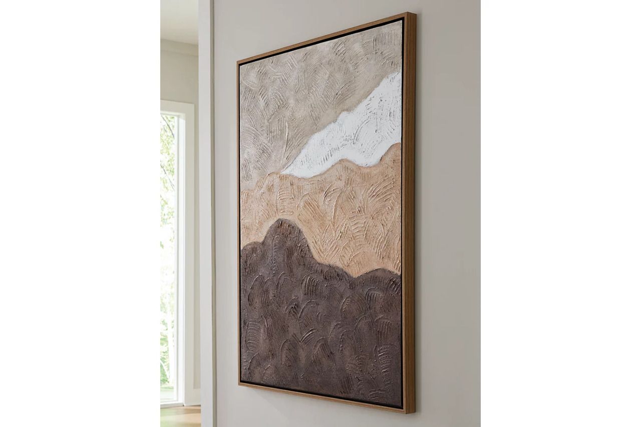 Fanthorne Wall Art In Tan/Brown/White A8000500