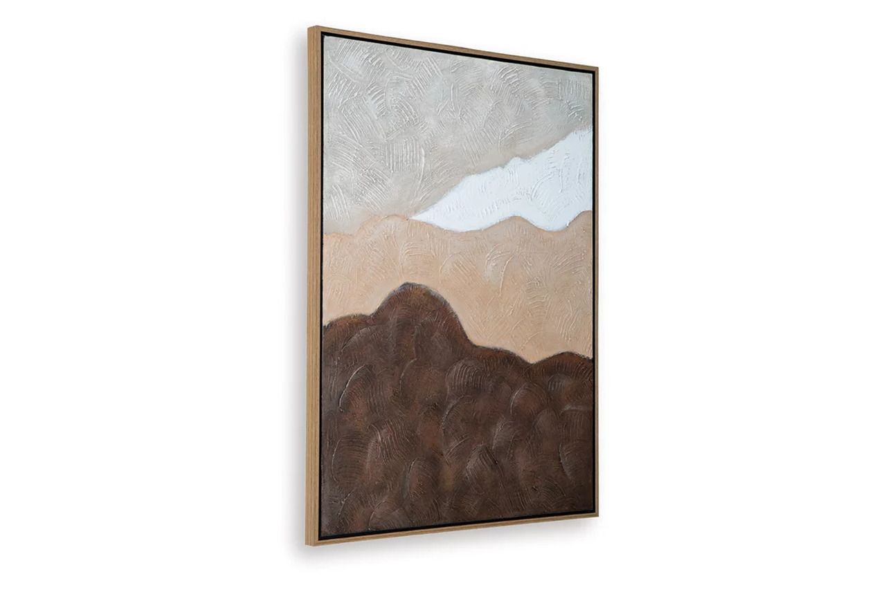Fanthorne Wall Art In Tan/Brown/White A8000500