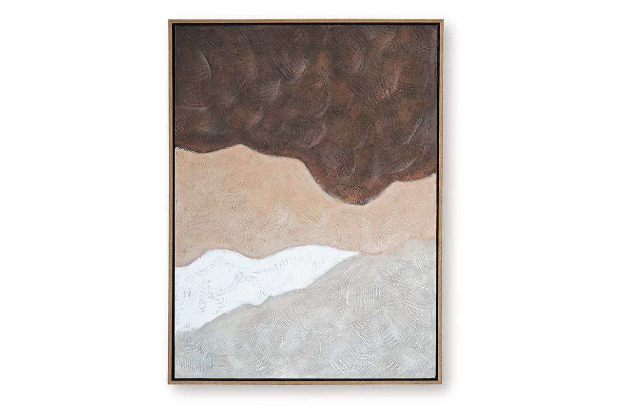 Fanthorne Wall Art In Tan/Brown/White A8000500