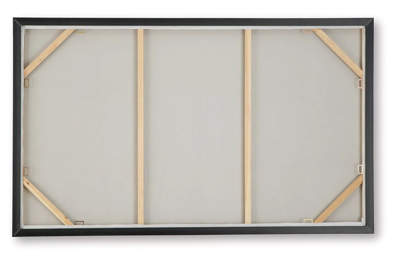Waldard Wall Art In Gray/Taupe/White A8000501