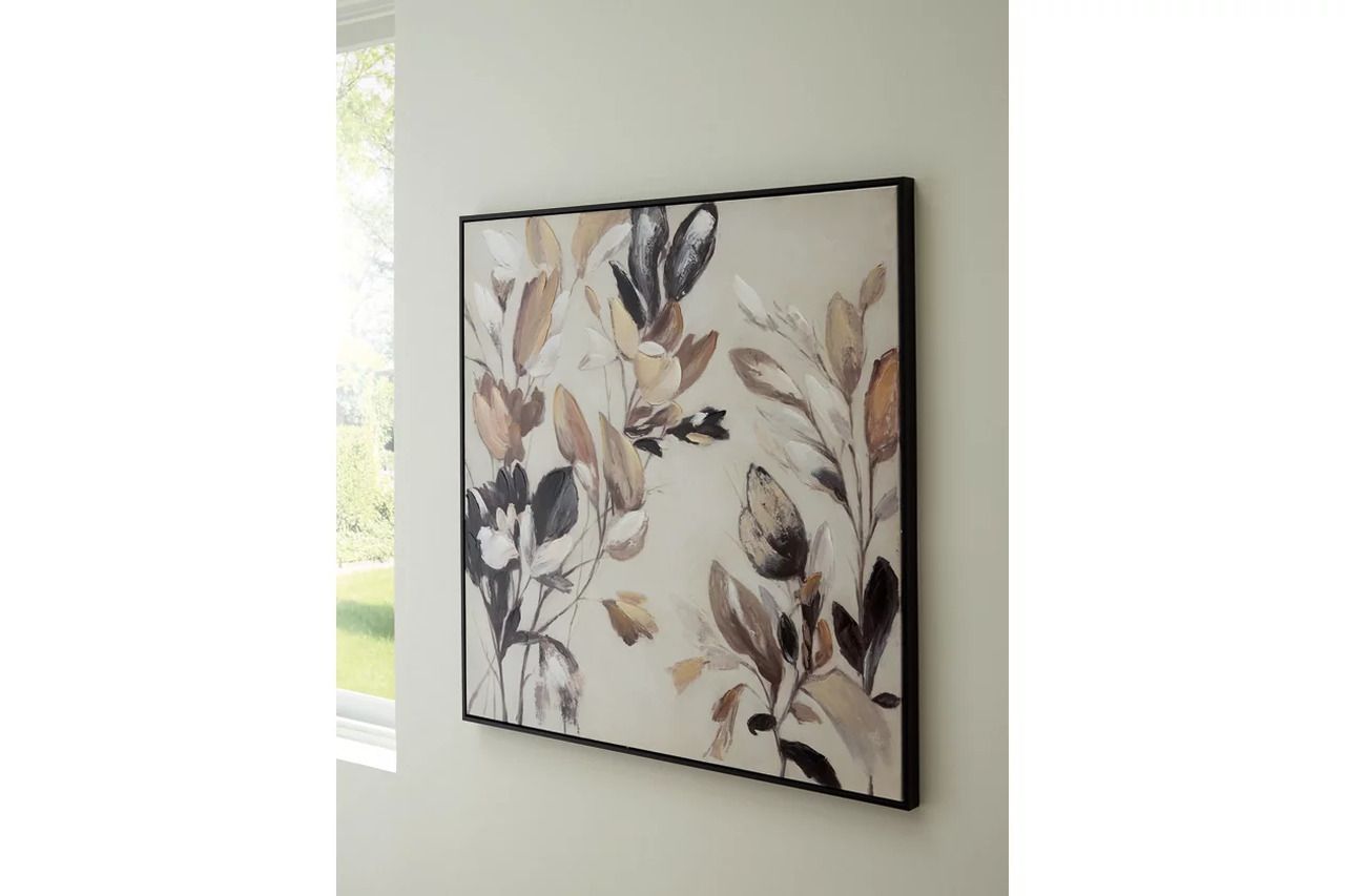 Trulow Wall Art In Tan/Brown/Black A8000504