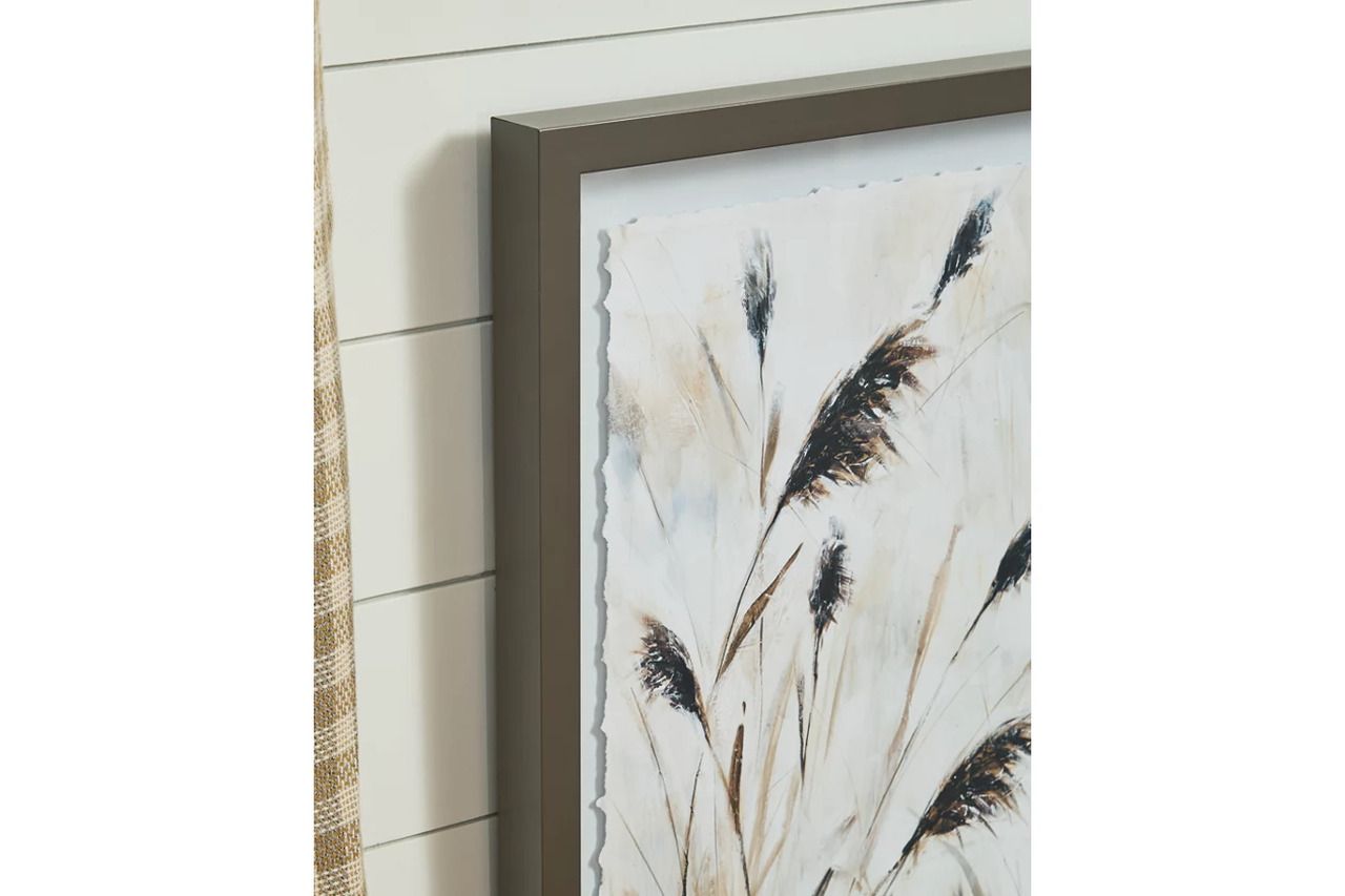 Honslow Wall Art Set of 3 In Brown/Black/White A8000506