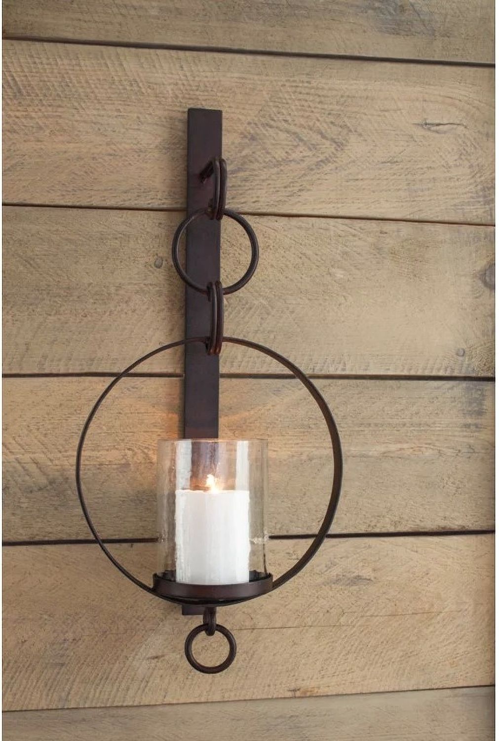Ogaleesha Brown Wall Sconce A8010036