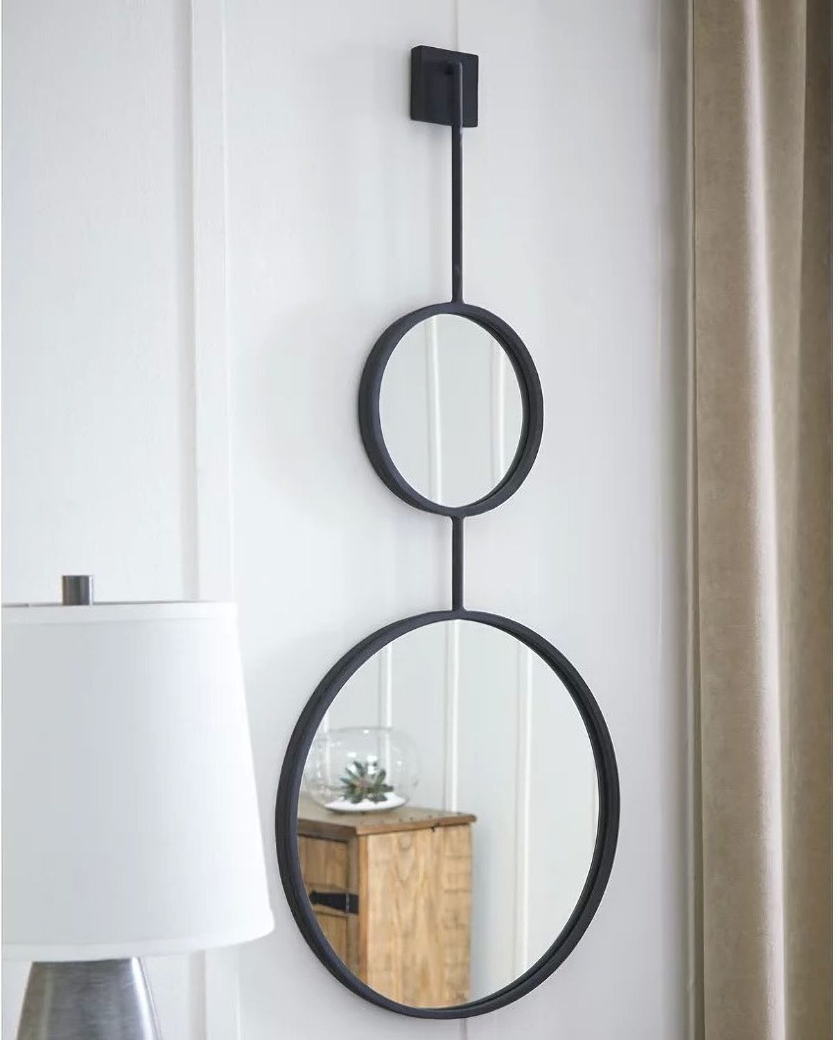 Brewer Black Accent Mirror A8010166