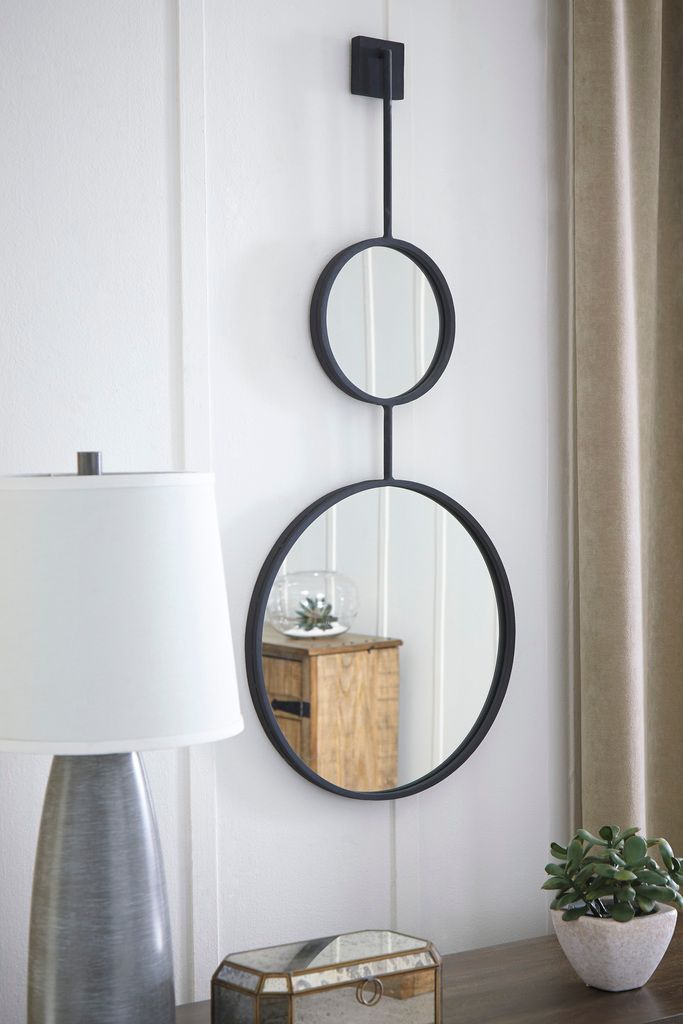 Brewer Black Accent Mirror A8010166