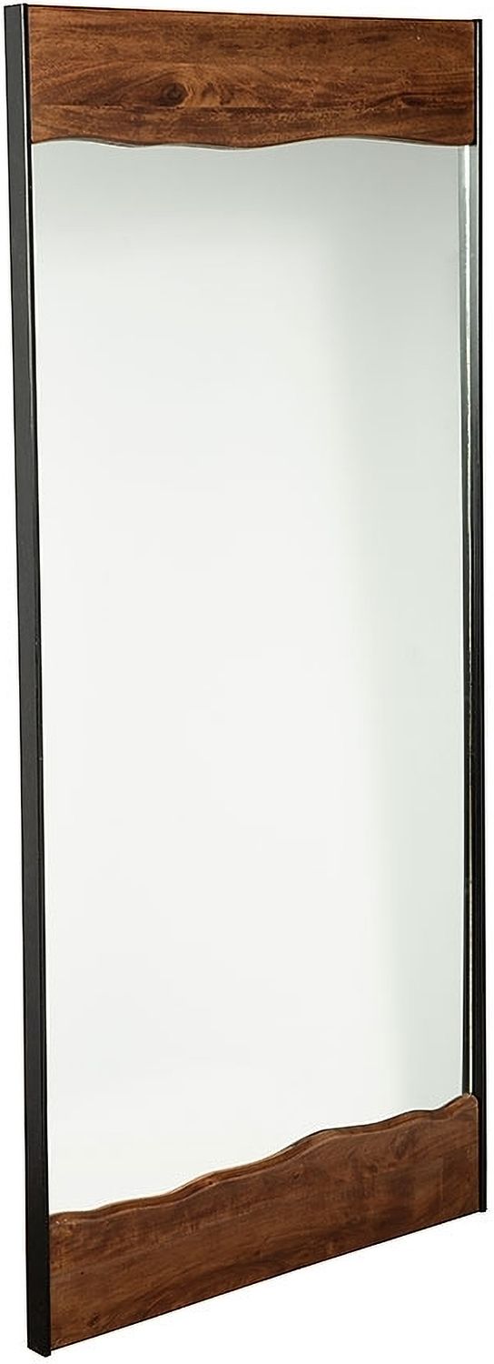 Panchali Brown/Black Floor Mirror A8010197