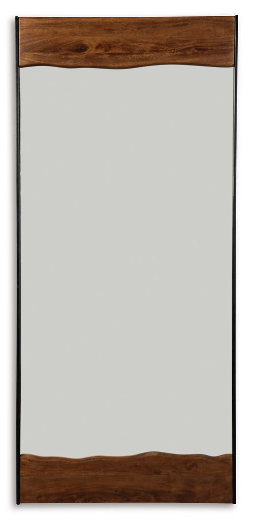 Panchali Brown/Black Floor Mirror A8010197