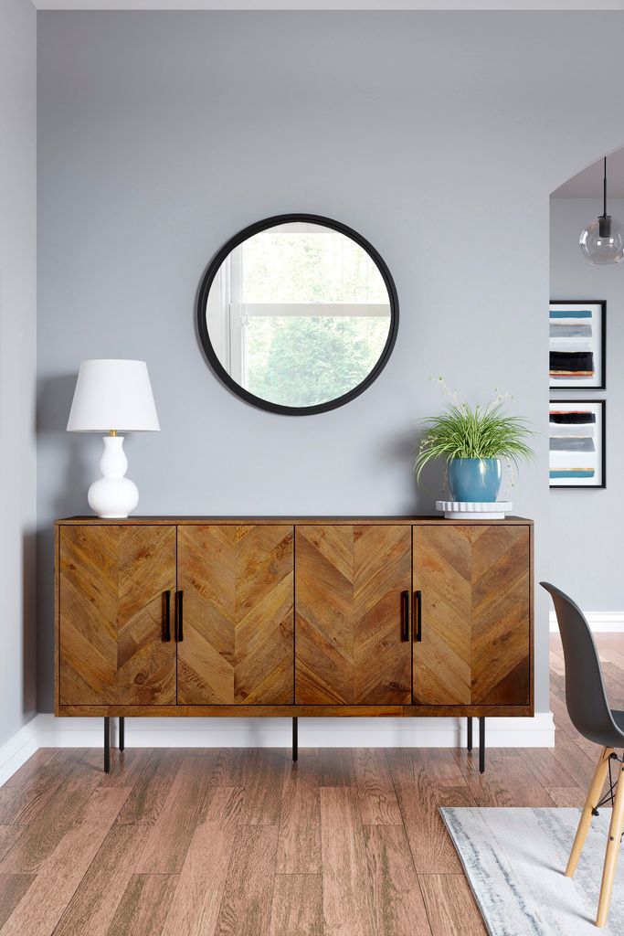 Brocky Black Accent Mirror A8010210