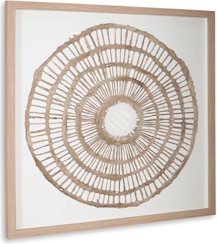Brockham Brown Wall Decor A8010304