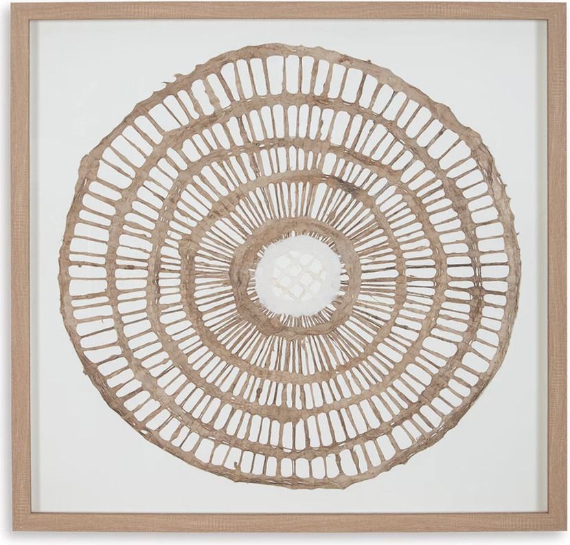 Brockham Brown Wall Decor A8010304