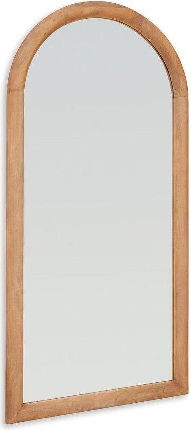 Dairville Floor Mirror In Brown A8010323