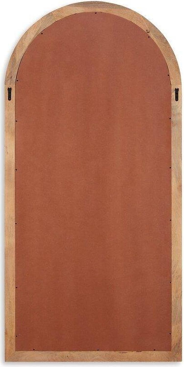 Dairville Floor Mirror In Brown A8010323