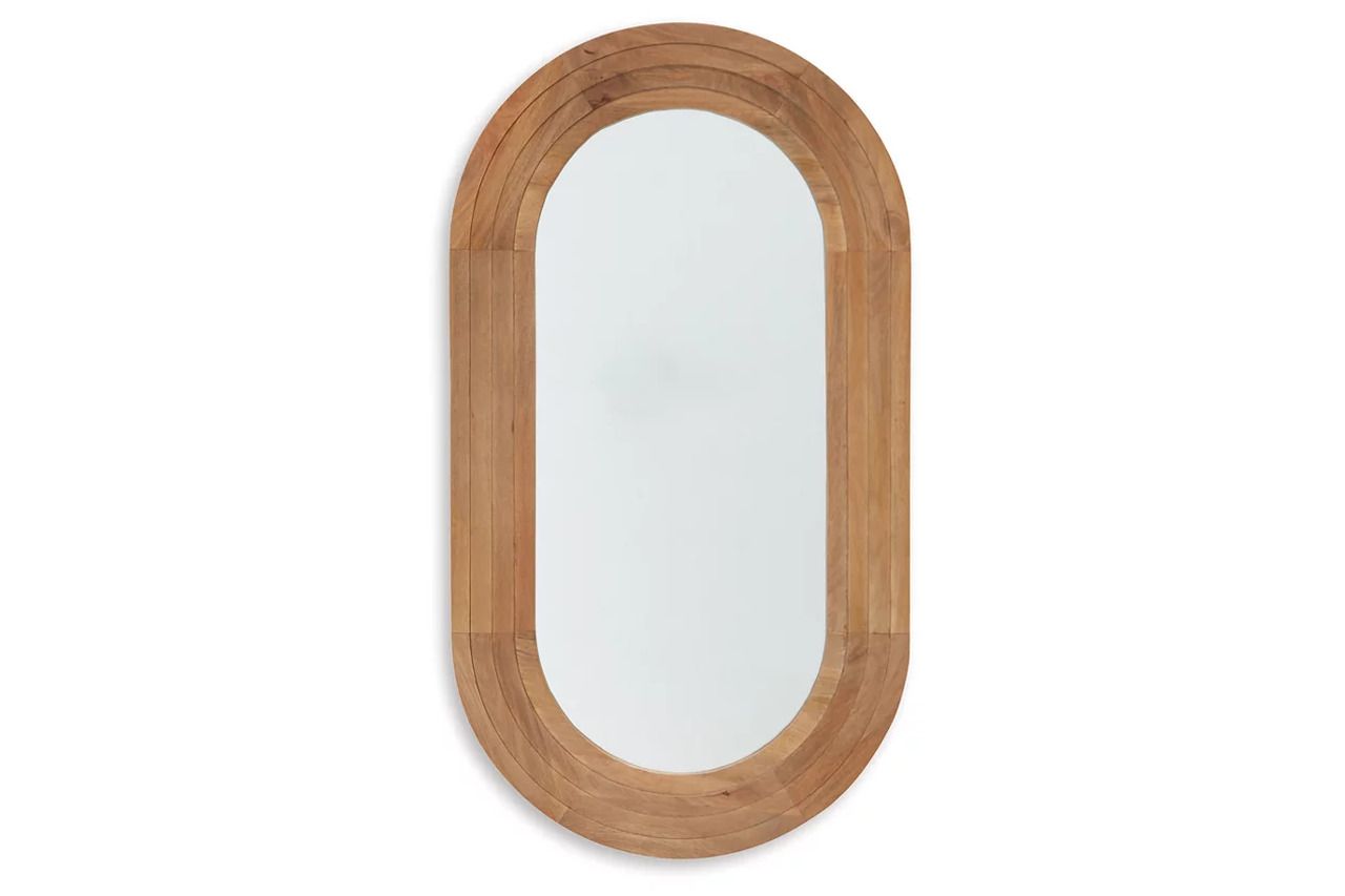 Daverly Accent Mirror In Brown A8010326
