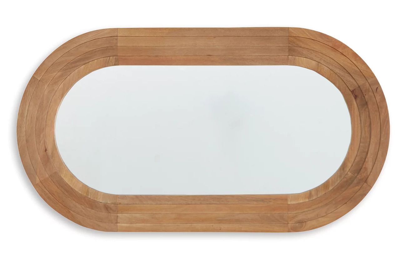 Daverly Accent Mirror In Brown A8010326