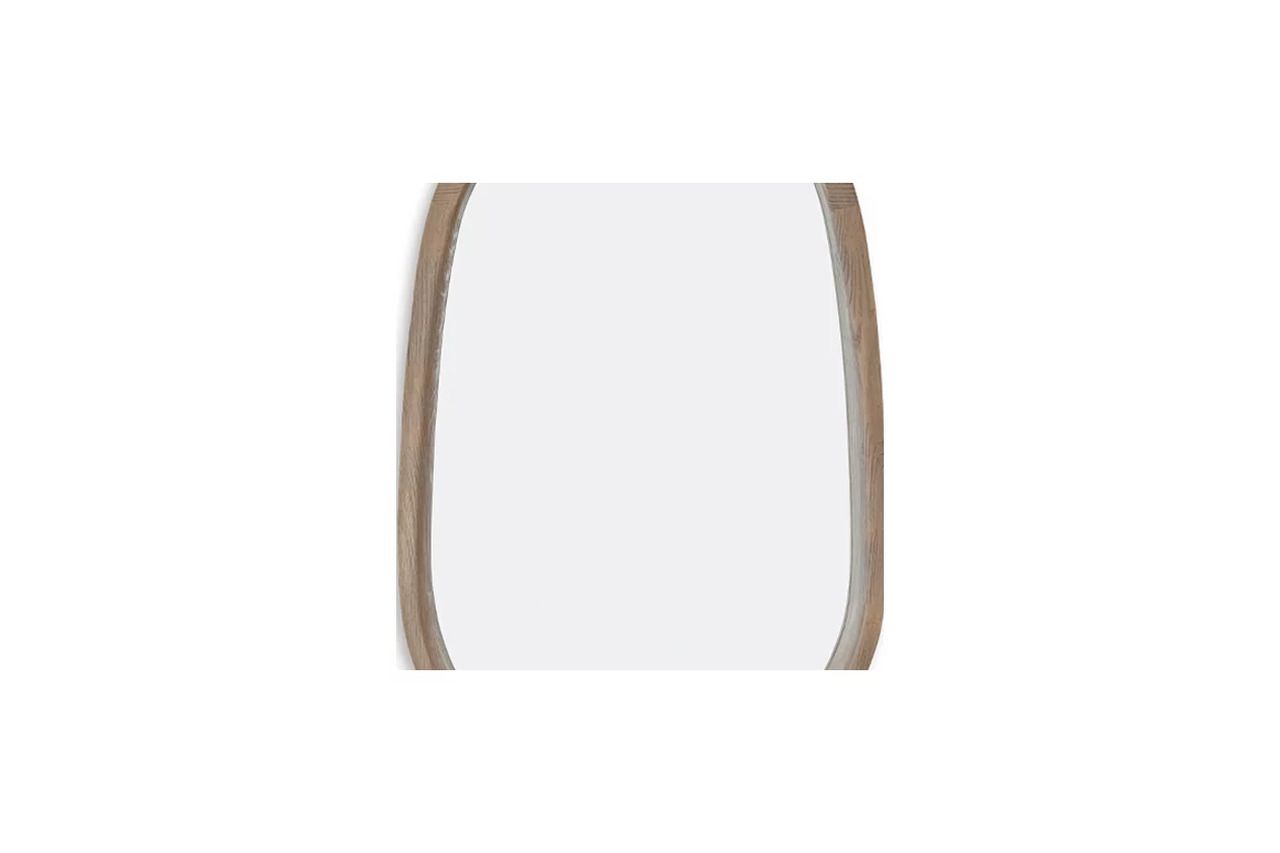 Aarilynn Accent Mirror In Antique Brown A8010329
