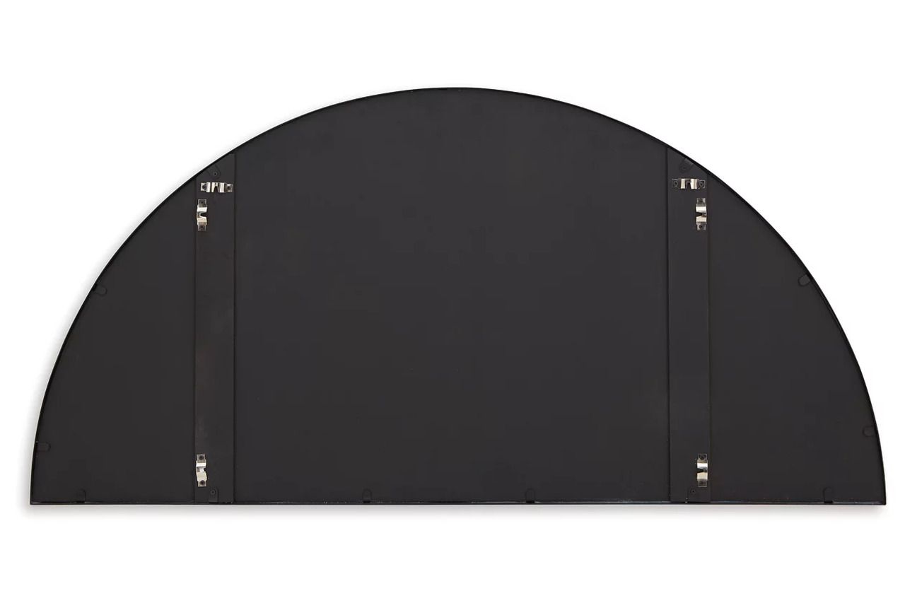 Denlow Accent Mirror In Black A8010333
