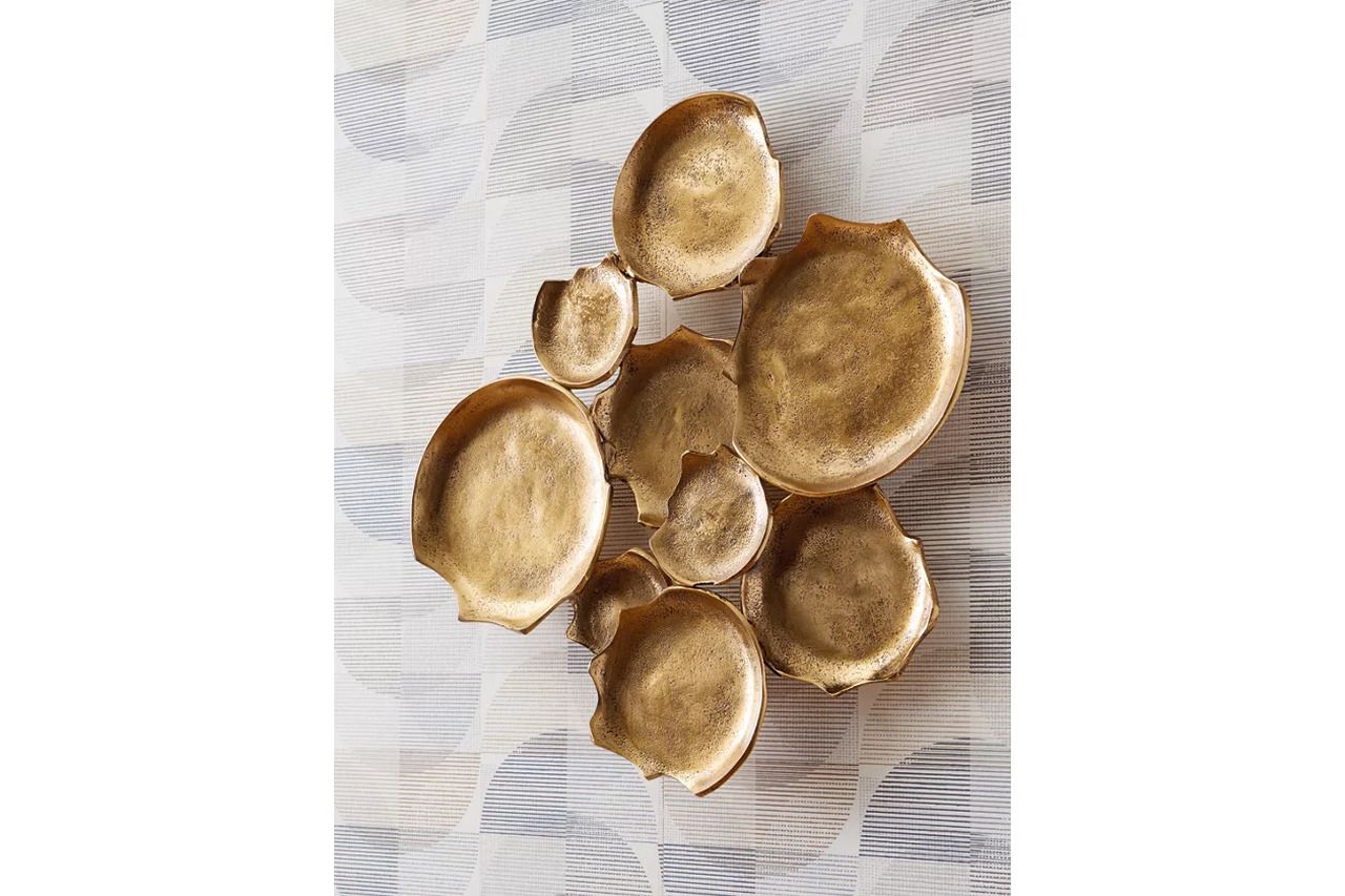 Gageton Wall Decor In Antique Gold A8010335