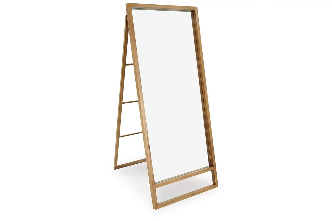 Devford Floor Mirror In Brown A8010341
