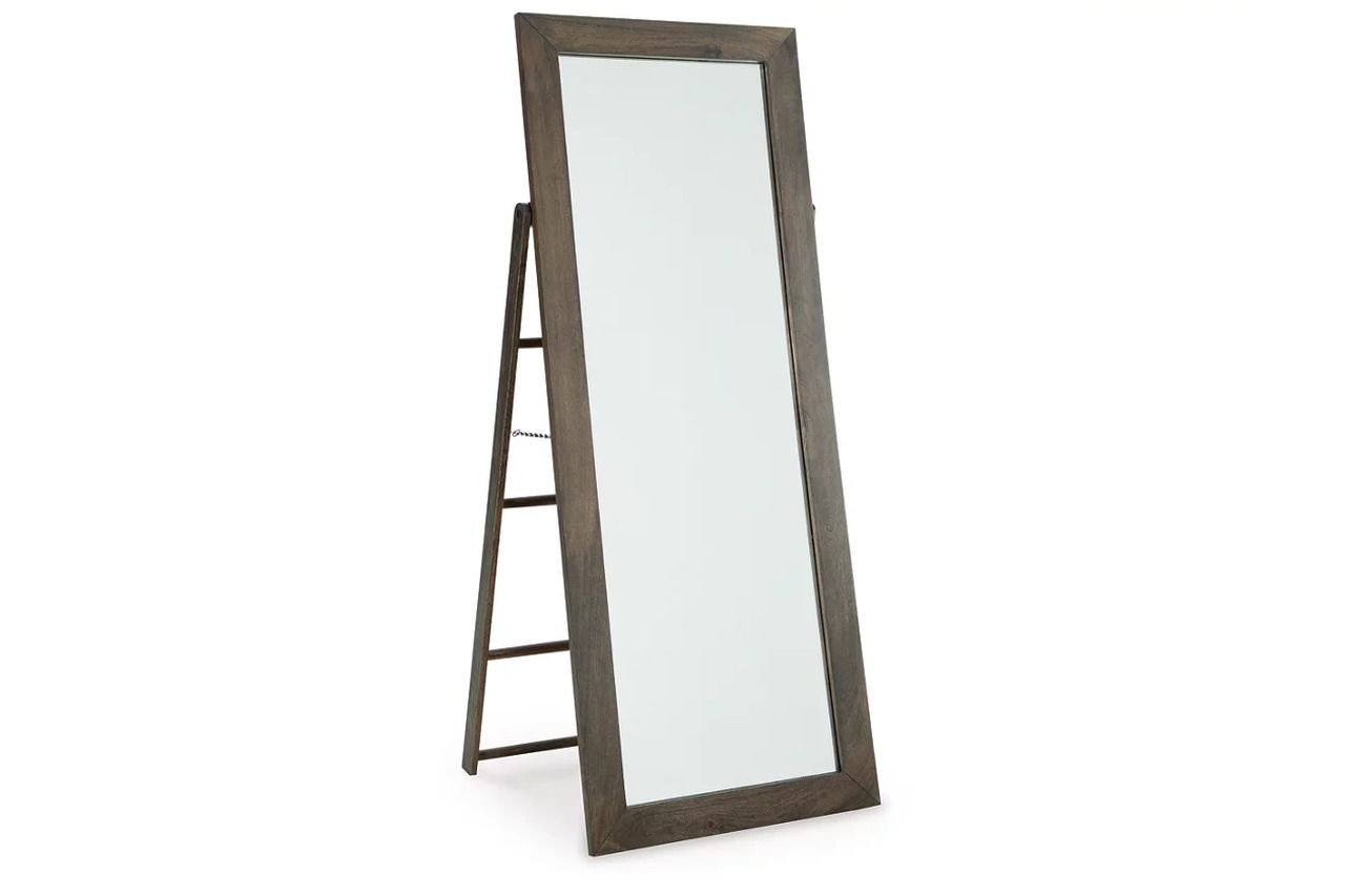 Dirkins Floor Mirror In Brown A8010343