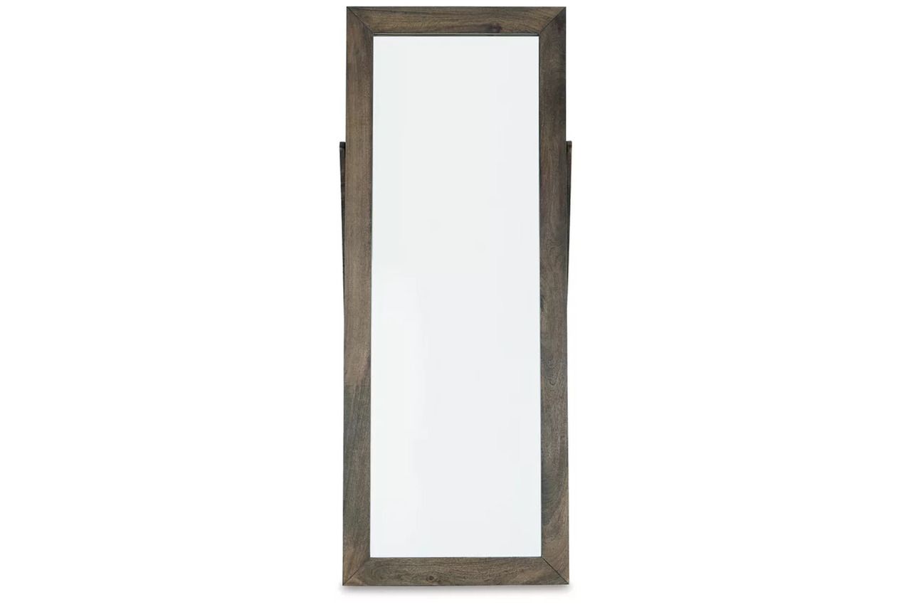 Dirkins Floor Mirror In Brown A8010343