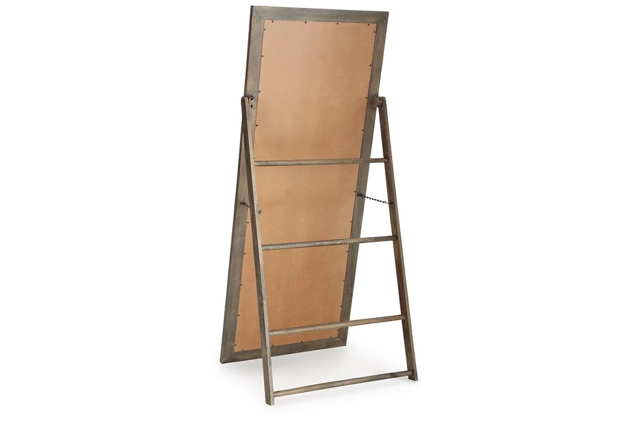 Dirkins Floor Mirror In Brown A8010343