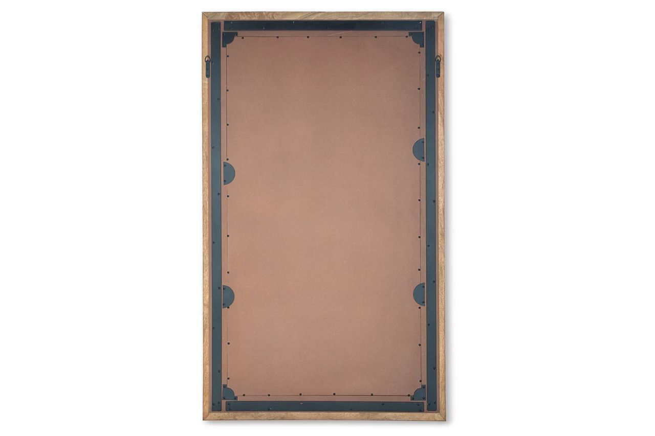 Waylane Floor Mirror In Brown A8010347