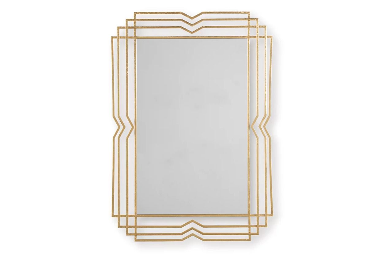 Claybrook Accent Mirror In Gold A8010349