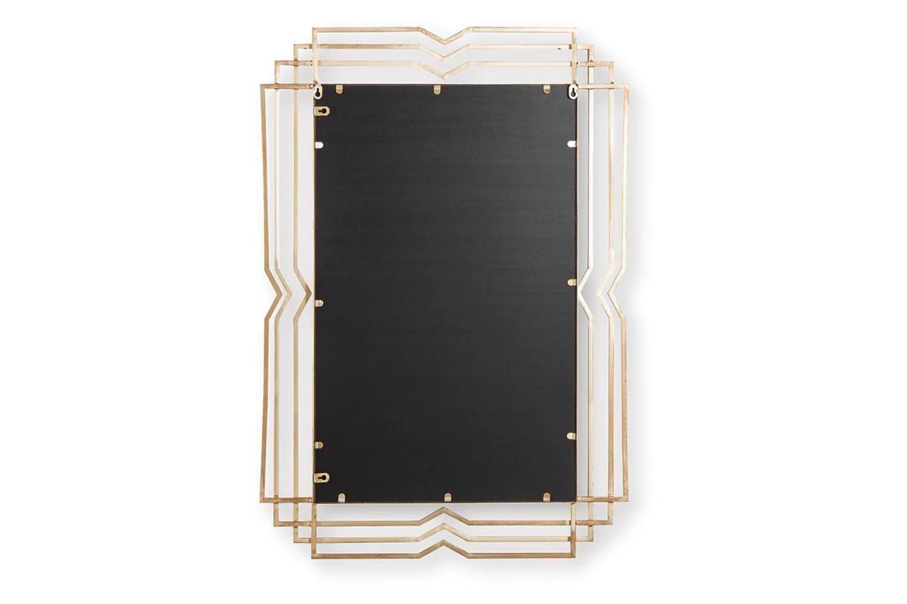 Claybrook Accent Mirror In Gold A8010349