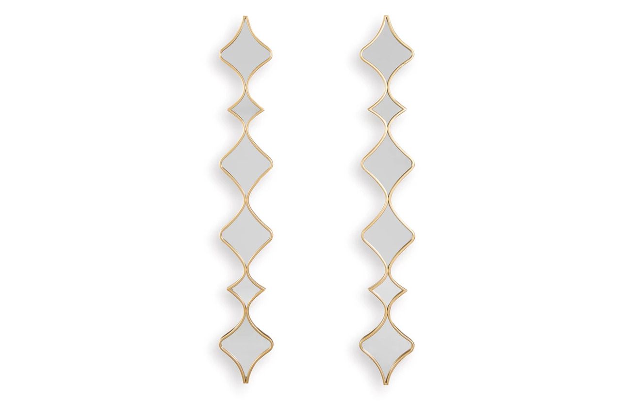 Harriswood 2 Piece Accent Mirror Set In Gold A8010354