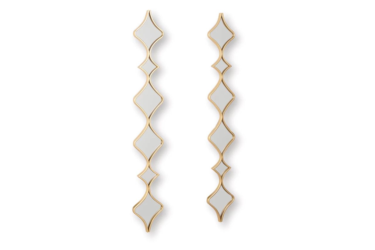 Harriswood 2 Piece Accent Mirror Set In Gold A8010354