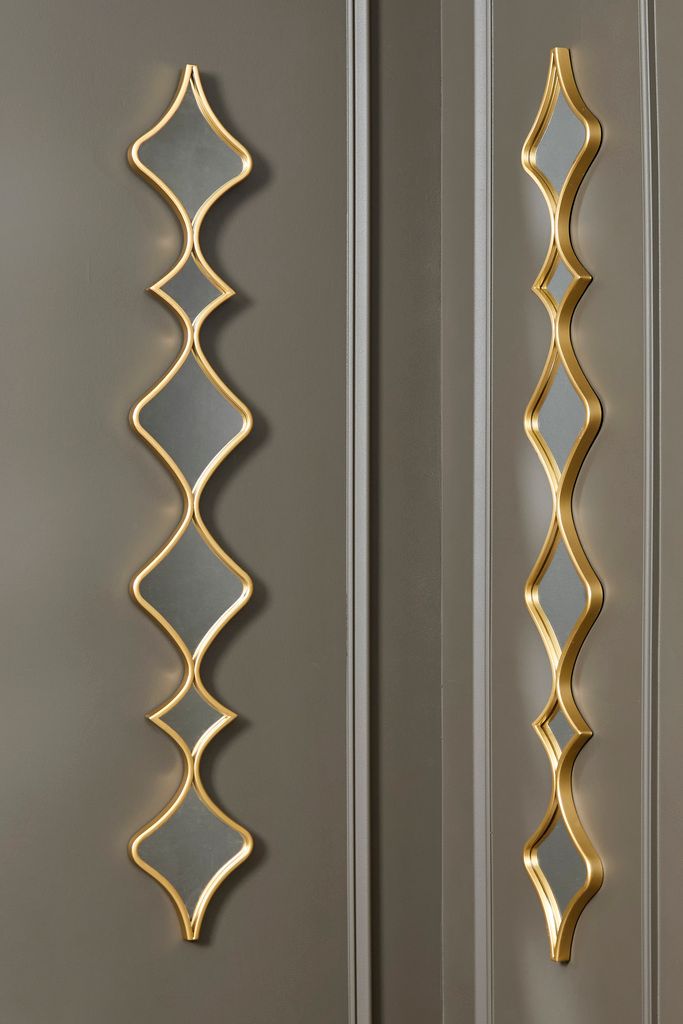 Harriswood 2 Piece Accent Mirror Set In Gold A8010354