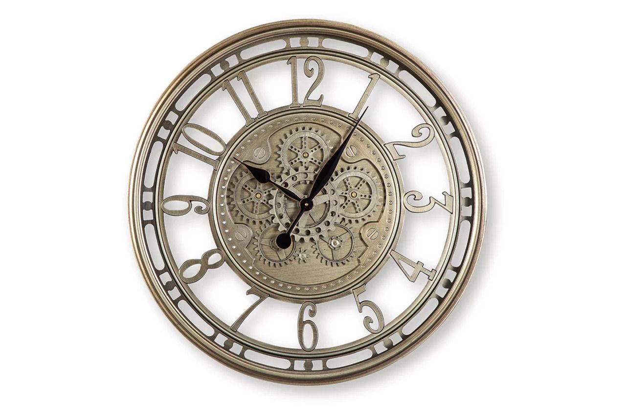 Gilover Wall Clock In Champagne A8010386