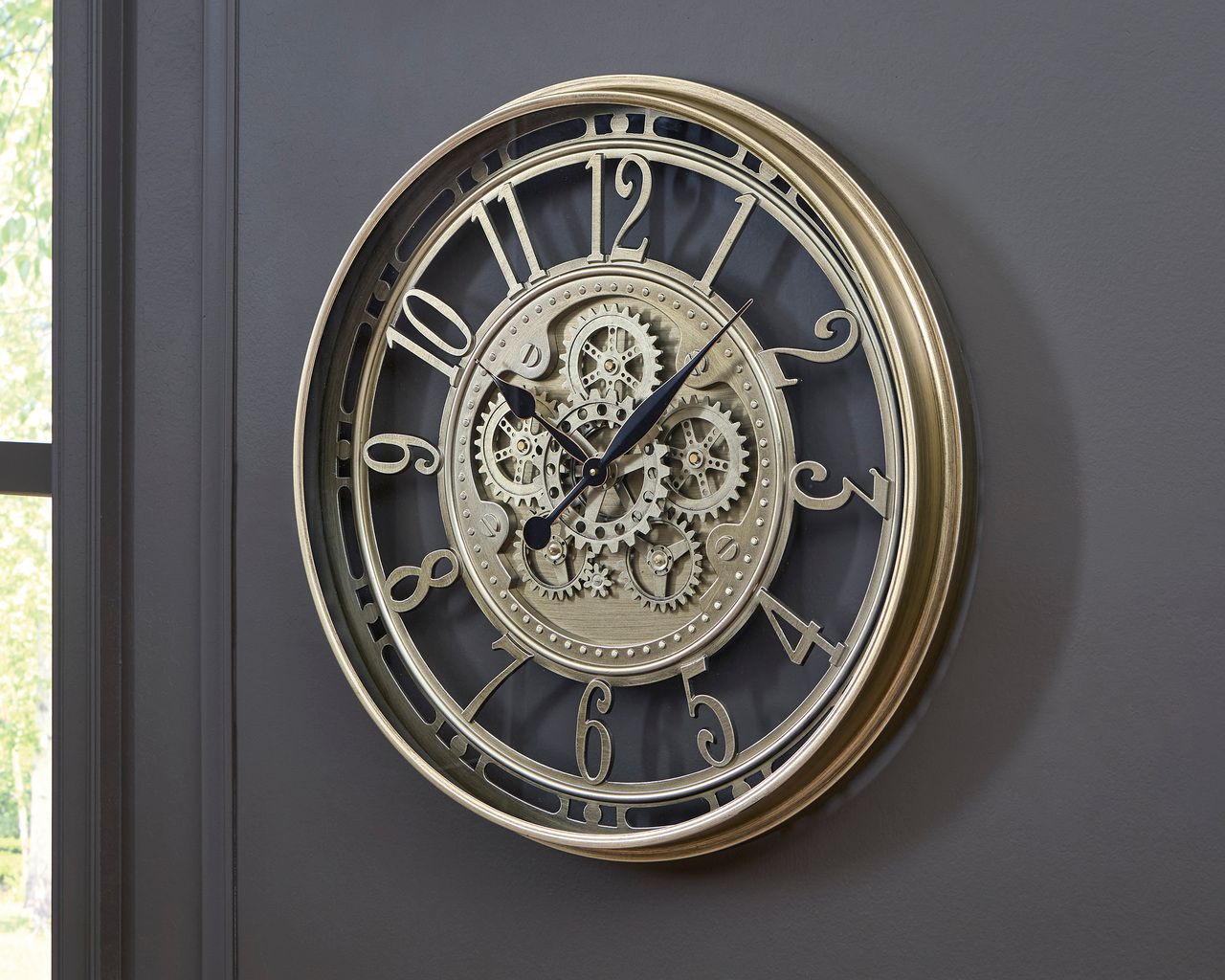 Gilover Wall Clock In Champagne A8010386
