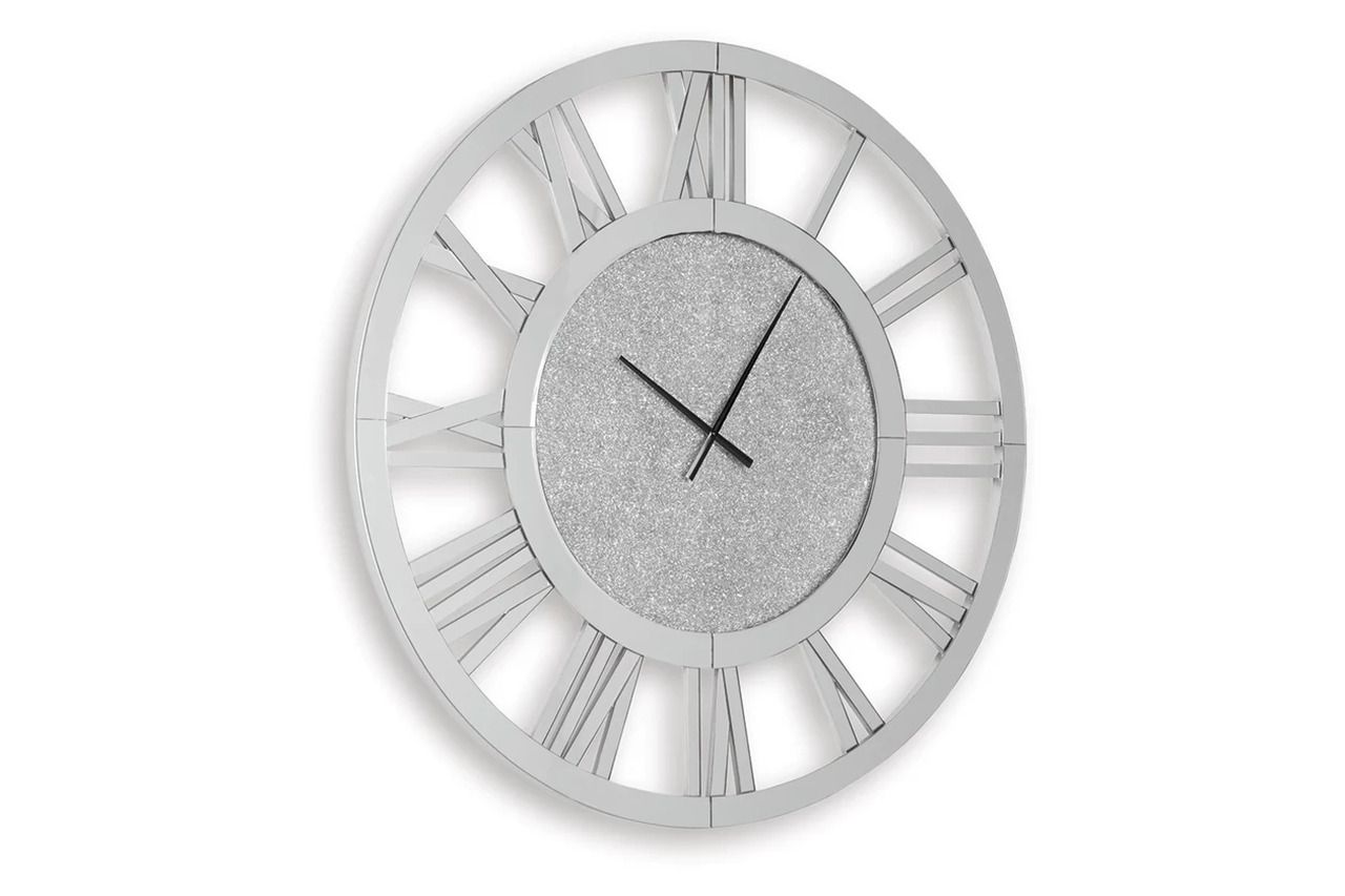 Reinport Wall Clock In Mirror A8010389