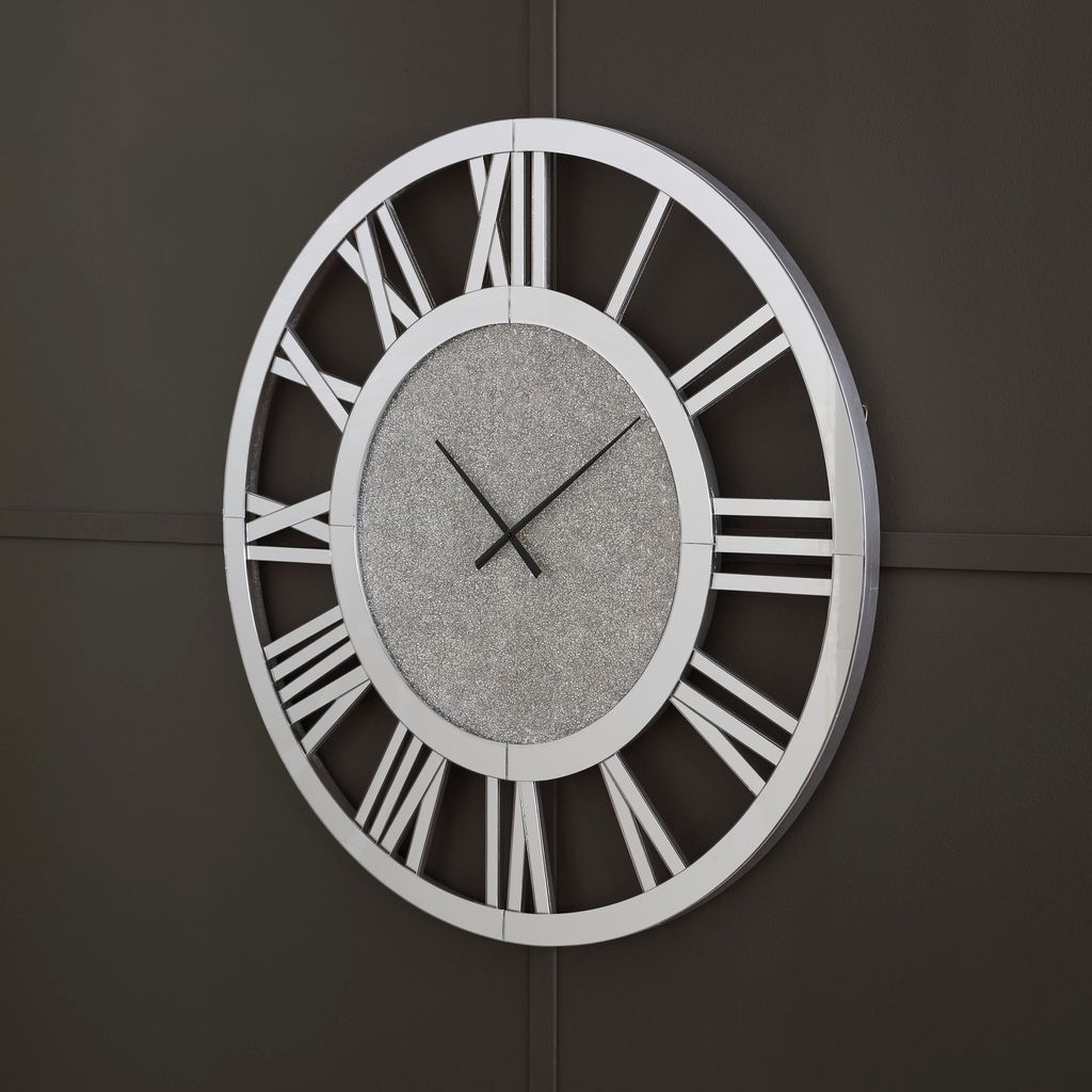 Reinport Wall Clock In Mirror A8010389