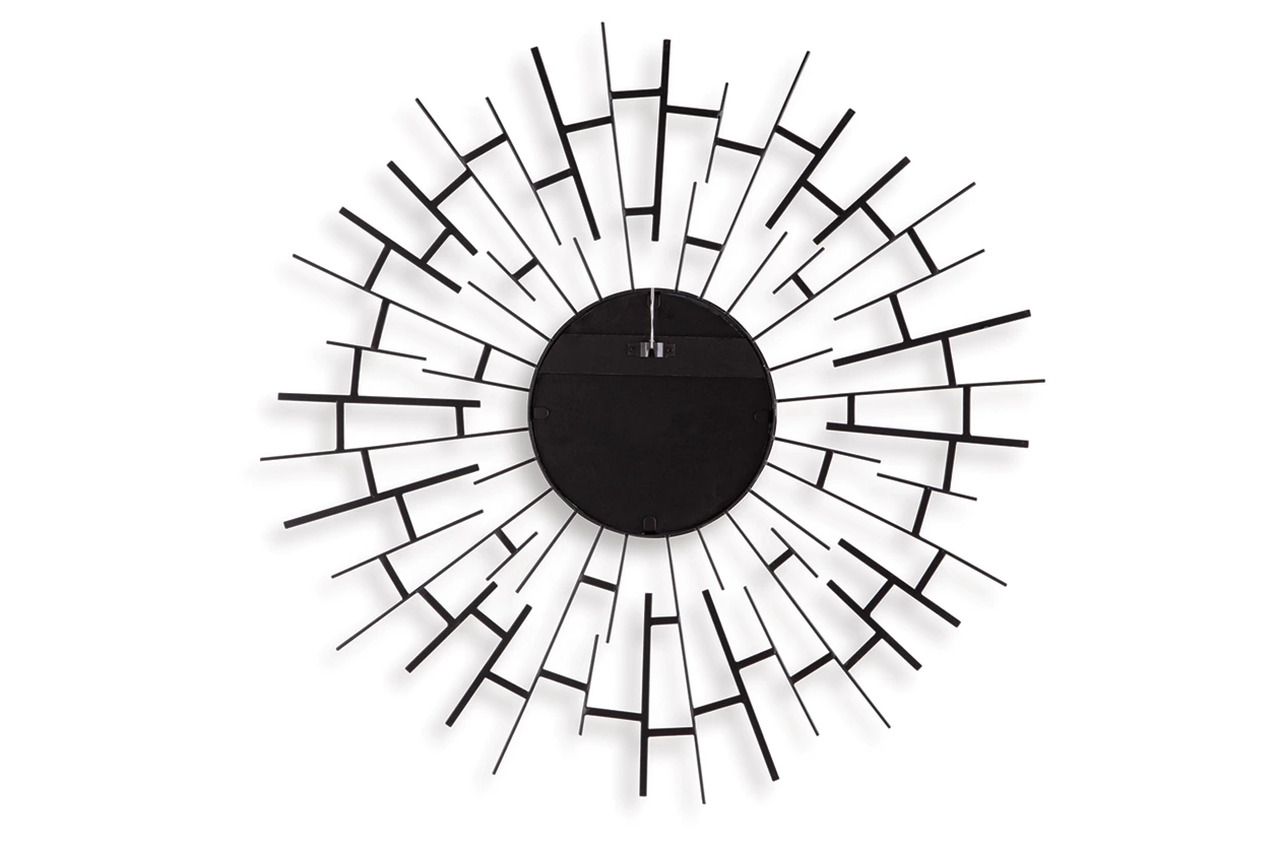 Garrenworth Accent Mirror In Black A8010391