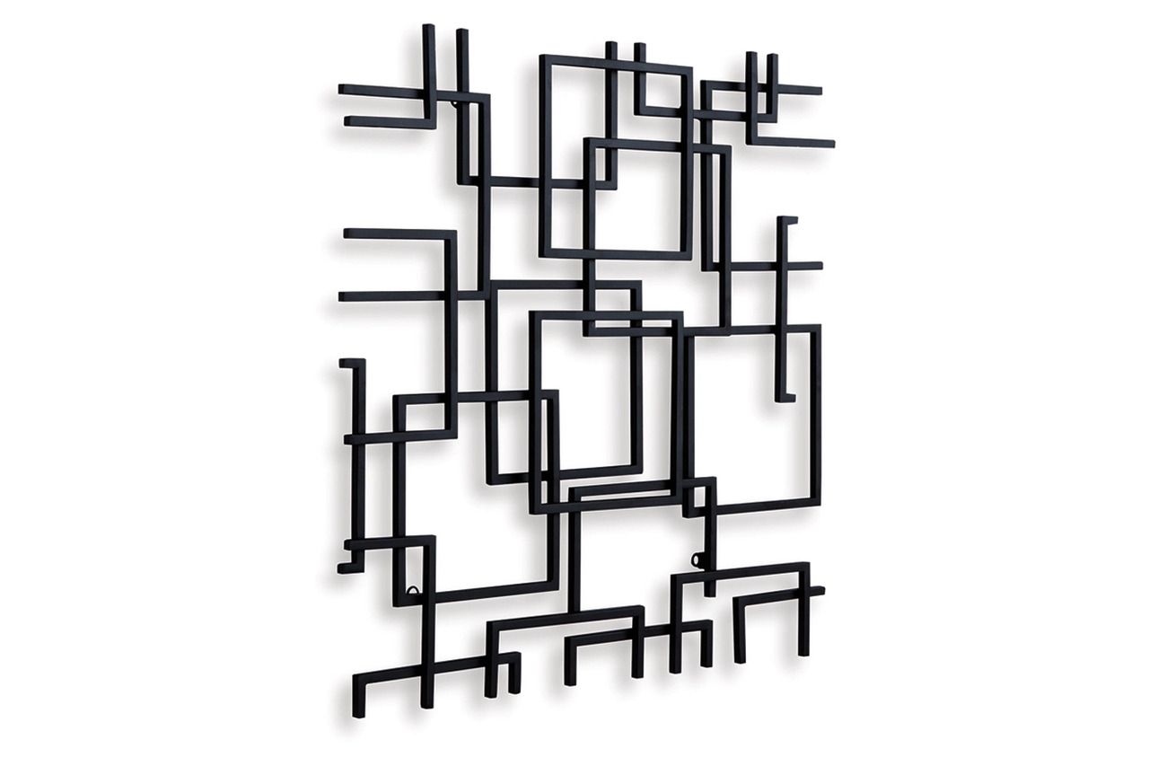 Aadanton Wall Decor In Black A8010400