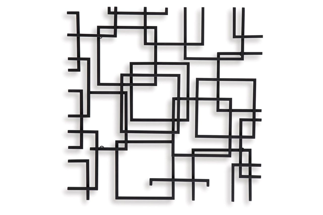 Aadanton Wall Decor In Black A8010400