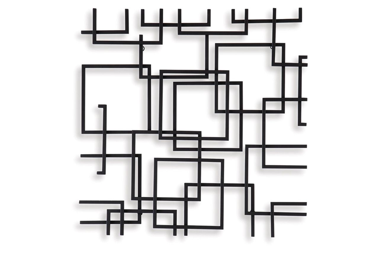 Aadanton Wall Decor In Black A8010400