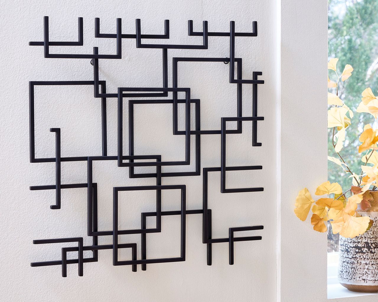 Aadanton Wall Decor In Black A8010400