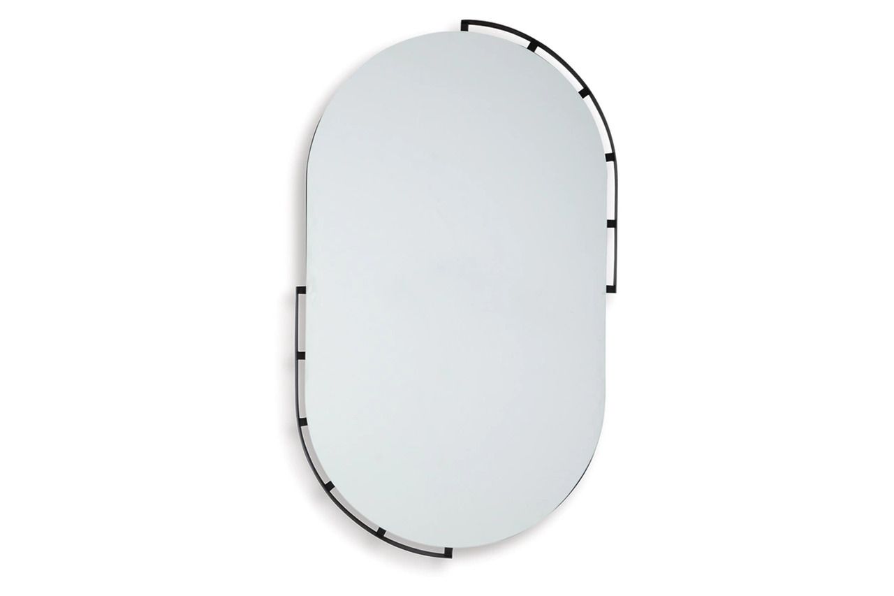 Valkings Accent Mirror Set of 2 In Black A8010403