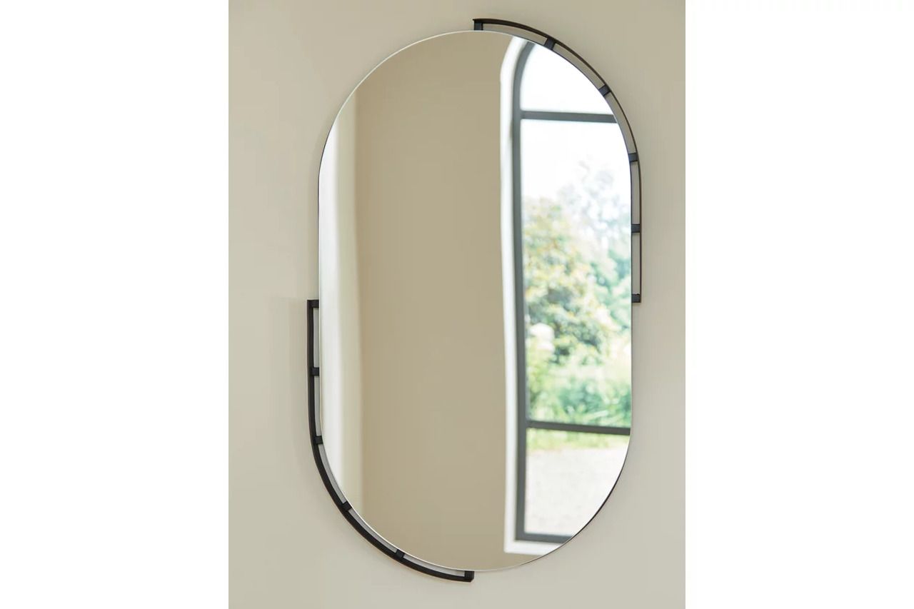 Valkings Accent Mirror Set of 2 In Black A8010403