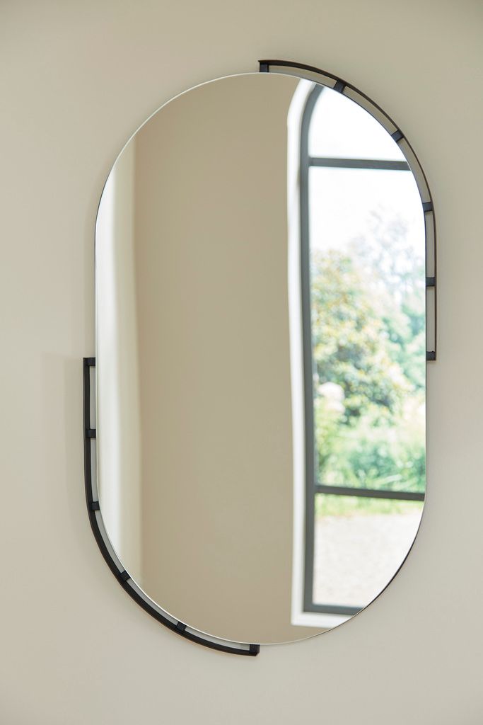 Valkings Accent Mirror Set of 2 In Black A8010403