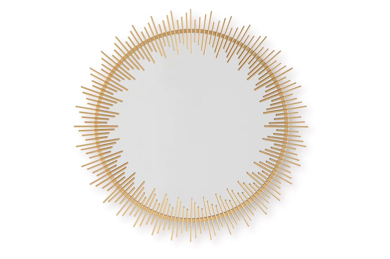 Wainport Accent Mirror In Gold A8010405